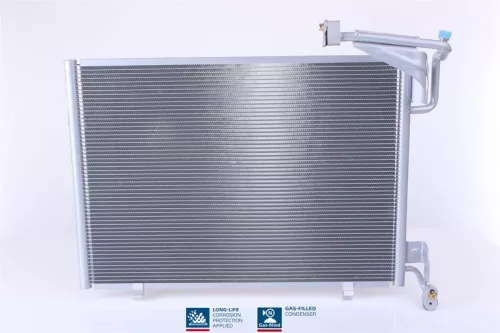 Condenser, air conditioning NISSENS 940528)