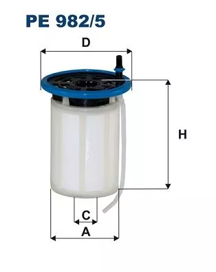 Fuel Filter FILTRON PE 982/5)