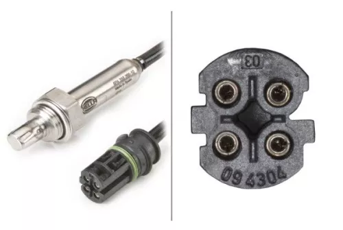 Oxygen Sensor HELLA 6PA 358 066-101)