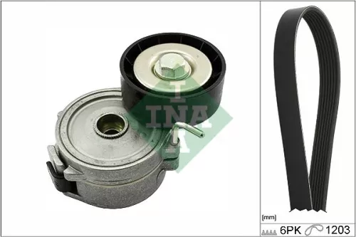 V-ribbed Belt Set Schaeffler INA 529 0357 10)