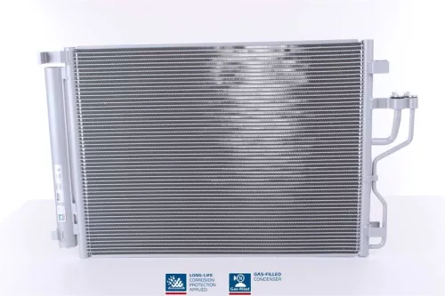Condensor, airconditioning NISSENS 940207)