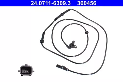 Sensor, wielsnelheid ATE 24.0711-6309.3)