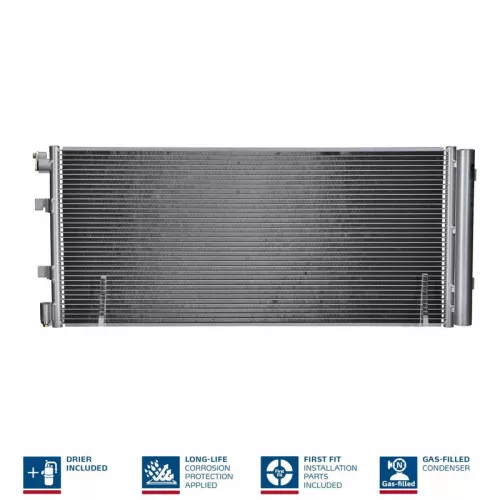 Condensor, airconditioning NISSENS 940158)