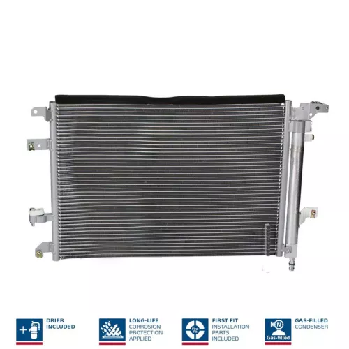 Condensor, airconditioning NISSENS 940103)