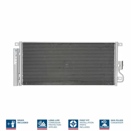 Condensor, airconditioning NISSENS 940390)