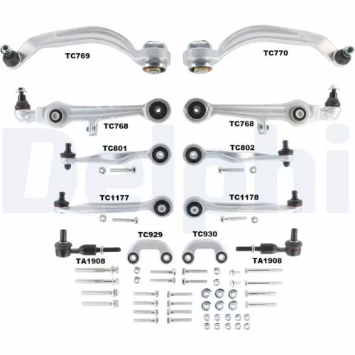 Repair Kit, control arm DELPHI TC1400KIT)