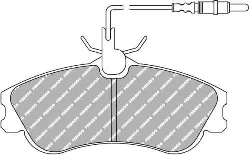 Remblokkenset, schijfrem FERODO RACING FCP1112H)