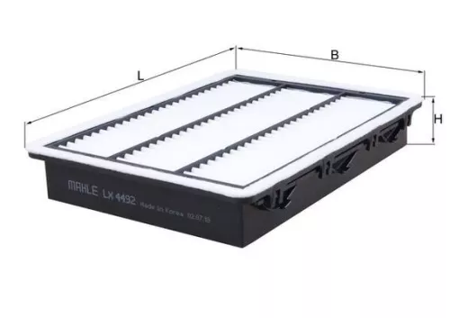 Luchtfilter KNECHT LX 4492)