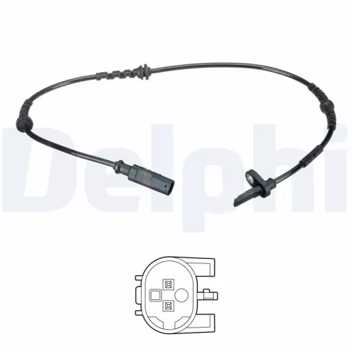 Sensor, wielsnelheid DELPHI SS20596)