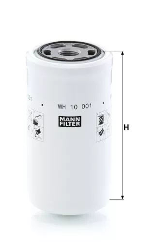 Hydraulisch filter, automatische transmissie MANN-FILTER WH 10 001)
