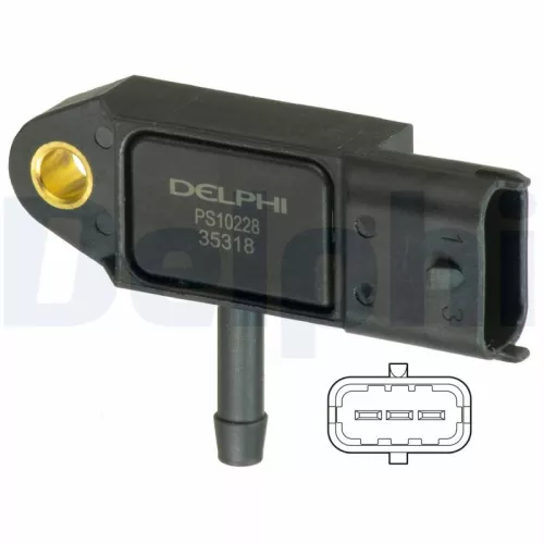 Sensor, boost pressure DELPHI PS10228)
