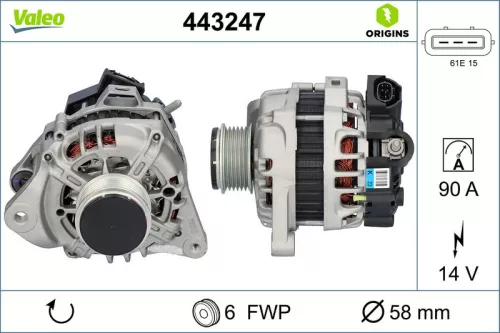 Dynamo VALEO 443247)