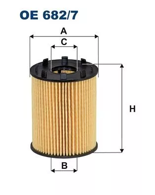 Oliefilter FILTRON OE 682/7)