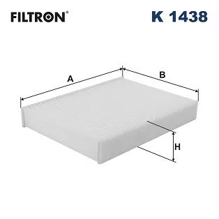 Filter, cabin air FILTRON K 1438)