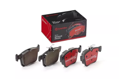 Brake Pad Set, disc brake BREMBO P 85 125X)