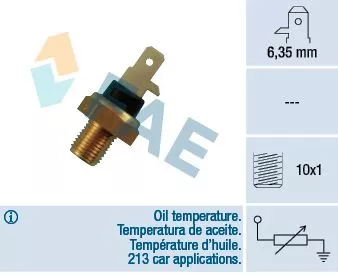 Sensor, coolant temperature FAE 31610)