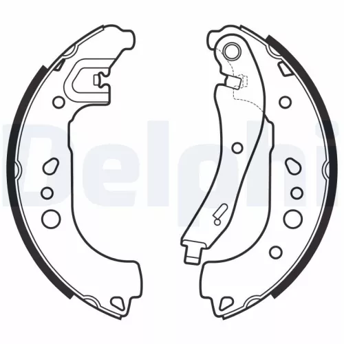 Brake Shoe Set DELPHI LS2149)