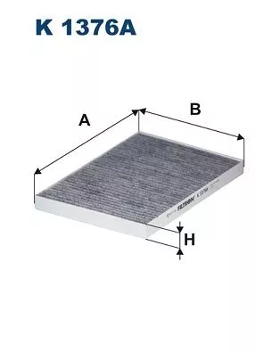 Filter, cabinelucht FILTRON K 1376A)