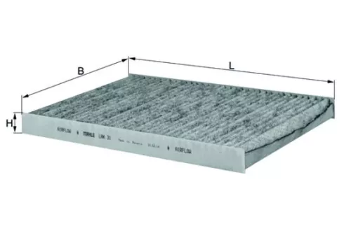 Filter, cabin air KNECHT LAK 31)