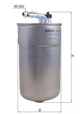 Brandstoffilter KNECHT KL 792)