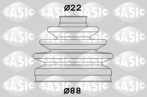 Bellow Kit, drive shaft SASIC 1906099)