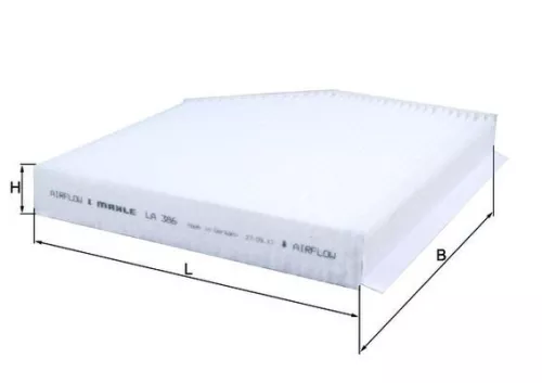 Filter, cabin air KNECHT LA 386)