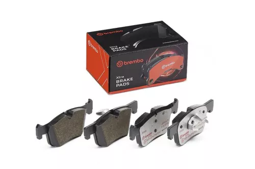 Brake Pad Set, disc brake BREMBO P 06 070X)
