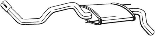 Achterdemper BOSAL 233-605)