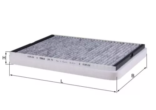 Filter, cabinelucht KNECHT LAK 75)