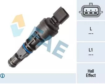 Sensor, snelheid/toerental FAE 76006)