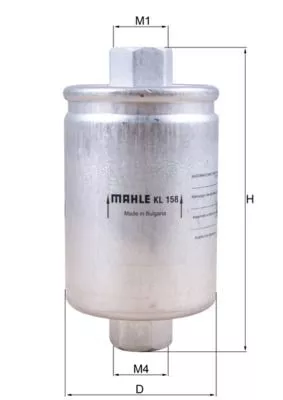 Fuel Filter KNECHT KL 158)