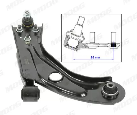 Draagarm/achterwielophanging MOOG PE-WP-14686)