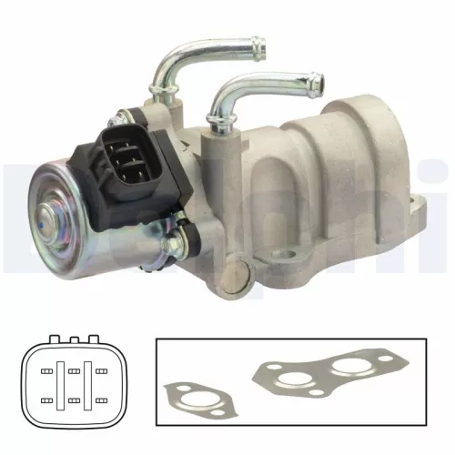 EGR-klep DELPHI EG10439-12B1)