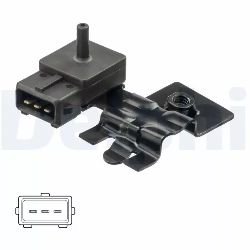 Sensor, druk in het inlaatspruitstuk DELPHI PS10211)