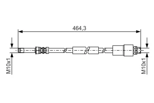 Remslang BOSCH 1 987 481 541)