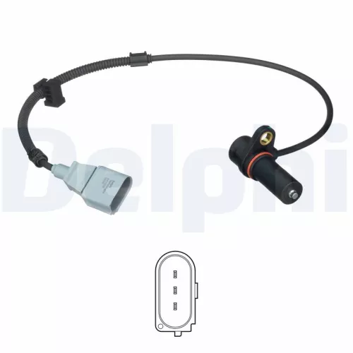 Sensor, crankshaft pulse DELPHI SS11226)