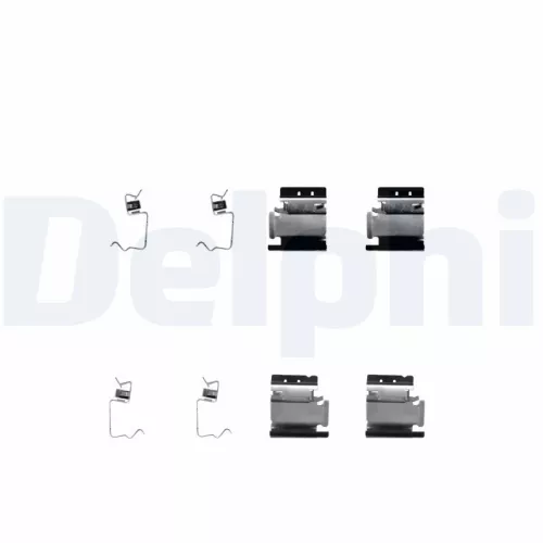Accessoirekit, schijfremblokken DELPHI LX0313)