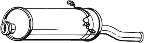 Achterdemper BOSAL 135-021)