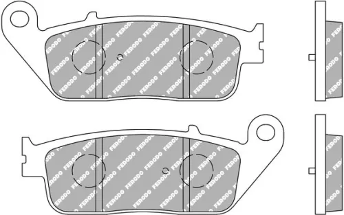 Remblokkenset, schijfrem FERODO RACING FDB2288EF)