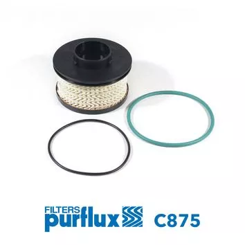 Brandstoffilter PURFLUX C875)