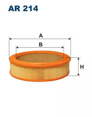 Air Filter FILTRON AR 214)