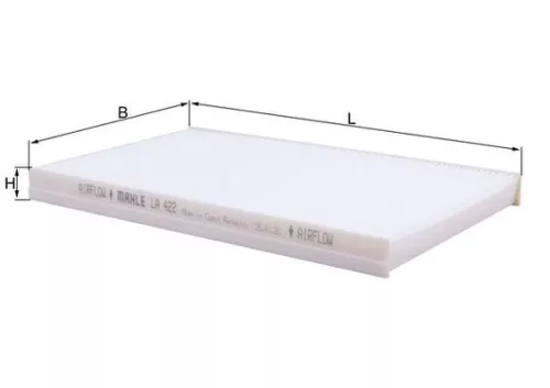 Filter, cabin air KNECHT LA 422)