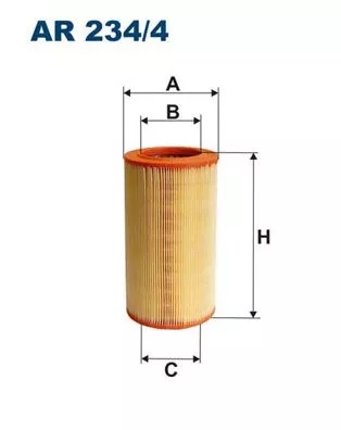 Air Filter FILTRON AR 234/4)