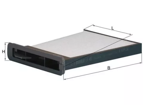 Filter, cabinelucht KNECHT LA 480)