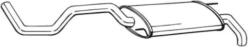 Achterdemper BOSAL 278-101)