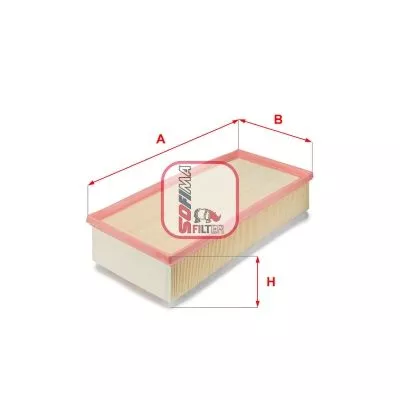 Air Filter SOFIMA S 0333 A)