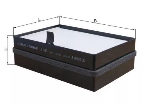 Filter, cabinelucht KNECHT LA 432)