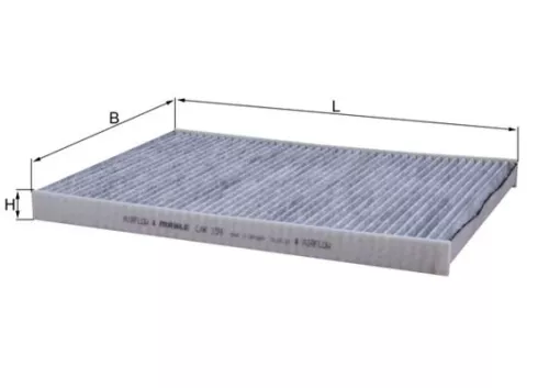 Filter, cabinelucht KNECHT LAK 159)