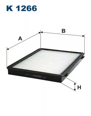 Filter, cabinelucht FILTRON K 1266)