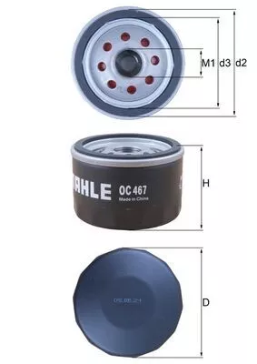 Oil Filter KNECHT OC 467)